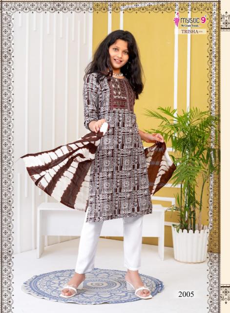 Mystic9 trisha (kids) vol 2 wholesale kurti vendors